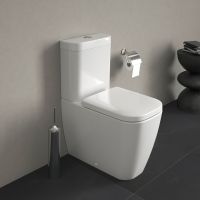 Vorschau: Duravit Happy D.2 Stand-WC für Kombination, Tiefspüler, weiß