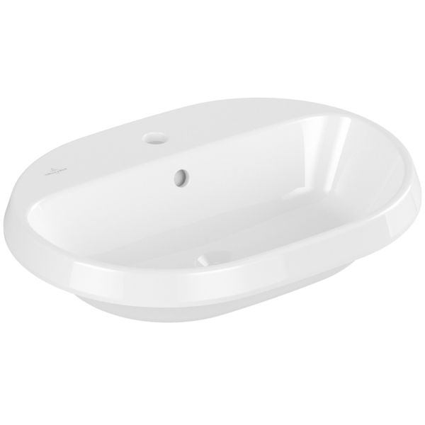 Villeroy&Boch Architectura Einbauwaschtisch, 60x45cm, weiß, 5A666001