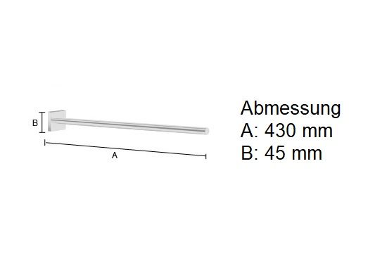 Smedbo House Handtuchstange 43cm, chrom