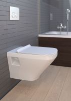 Vorschau: Duravit DuraStyle WC-Sitz, abnehmbar, mit Absenkautomatik, weiß