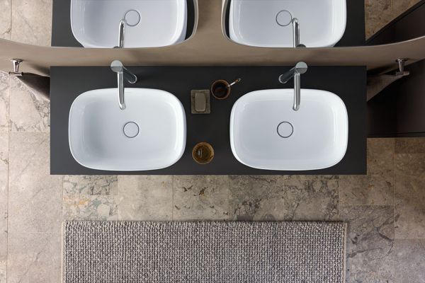 Duravit White Tulip Einhebel-Waschtischmischer XL ohne Zugstangen-Ablaufgarnitur, chrom