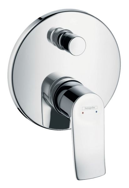 Hansgrohe Metris Einhebel-Wannenmischer Unterputz, chrom