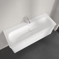 Vorschau: Villeroy&Boch Skyla Waschtisch 120x46cm mit 1 Hahnloch und Überlauf, weiß 5A51C501