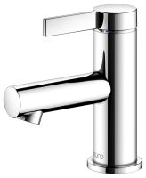 Keuco IXMO Pure Einhebel-Waschtischmischer ohne Zugstange, chrom 59504011100