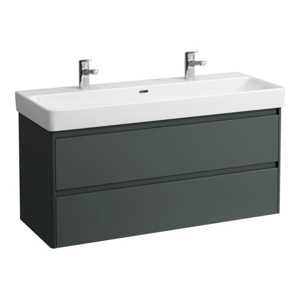 Laufen Base 2.0 Waschtischunterbau 117cm für Waschtisch Pro S H814965 verkehrsgrau H4113221082661