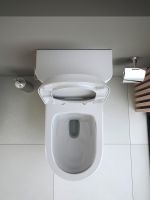 Vorschau: Duravit Qatego WC-Sitz mit Absenkautomatik, 48,5x36,9cm, weiß