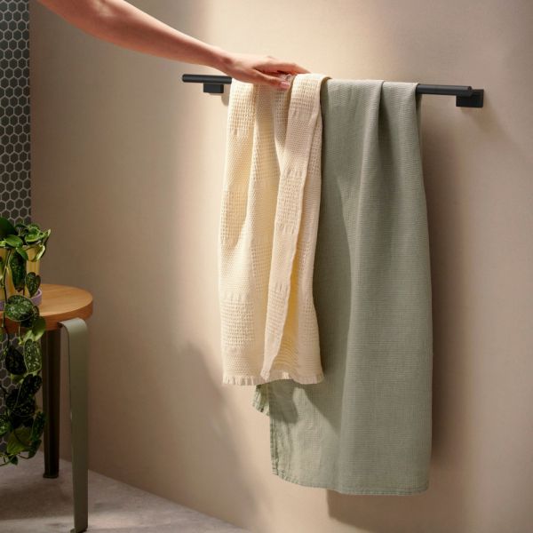 hansgrohe AddStoris S Handtuchhalter, schwarz matt