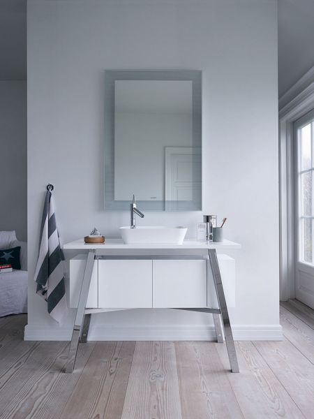 Duravit Cape Cod Aufsatzbecken 46x46cm weiss matt 2340463200