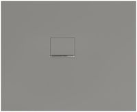 Villeroy&Boch Squaro Infinity Quaryl®-Duschwanne, Eckeinbau links gegen Wand, 110x90cm grey 