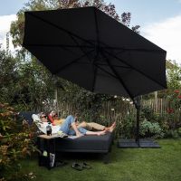 Vorschau: KETTLER PURE Daybed/ Doppel- Liege Sunbrella®, anthrazit/ sooty