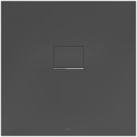 Villeroy&Boch Squaro Infinity Quaryl®-Duschwanne universal einbaubar, anthracite UDQ9090SQI1V-1S