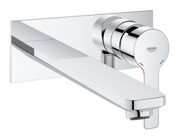 Grohe Lineare 2-Loch-Waschtischbatterie, Ausladung 207mm, wassersparend