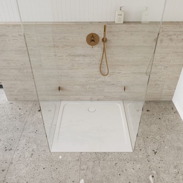 Kaldewei Cayonoplan Duschwanne 2251-1 quadratisch bodeneben 80x80cm, weiß 361100010001