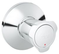 Vorschau: Grohe Costa L Unterputz-Ventil Oberbau, Einbautiefe 10-35 mm, Markierung rot, chrom