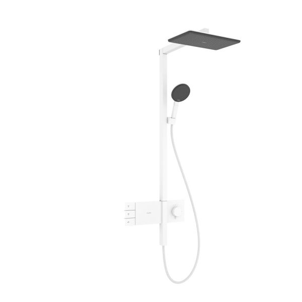 hansgrohe Raindance Alive Q Duschsystem 210/340 2jet ShowerSelect weiß matt 24590700 