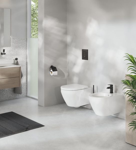 Grohe Cubeo Einhand-Bidetbatterie mit Ablaufgarnitur
