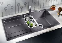 Vorschau: Blanco Metra 6 S Granitspüle SILGRANIT® mit Ablauffernbedienung