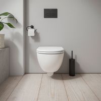 Vorschau: Duravit D-Code Wand-WC Compact rimless Set mit SoftClose WC-Sitz 48x37cm, weiß 45150900A1