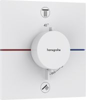 Hansgrohe ShowerSelect Comfort E Thermostat, weiß matt 15572700