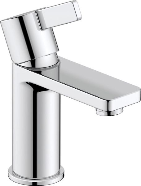 Duravit D-Neo Einhebel-Waschtischmischer S Fresh-Start ohne Zugstangen-Ablaufgarnitur, chrom DE1011002010