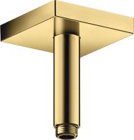 Vorschau: Axor ShowerSolutions Deckenanschluss 10cm eckig, polished gold optic 26437990