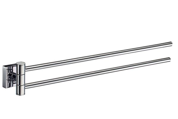 Smedbo House schwenkbare Handtuchstange 44cm, chrom RK326