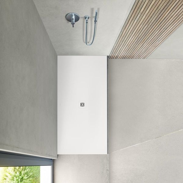 Duravit Sustano schneidbare Duschwanne 180x90cm rechteckig, Mittelablauf