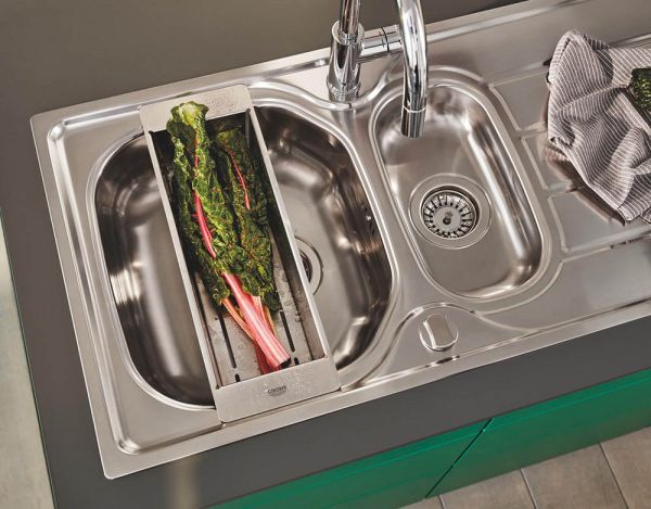 Grohe Multifunktionales Sieb aus Edelstahl 49x15cm