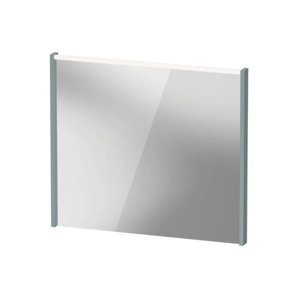 Duravit D-Code 2.0 Spiegel LED-Spiegel 80x70cm, fjordgrün matt DC70770HGHG0000
