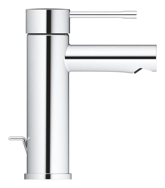 Grohe Essence Waschtischbatterie S-Size mit Ablaufgarnitur, Energie-Spar-Funktion, chrom