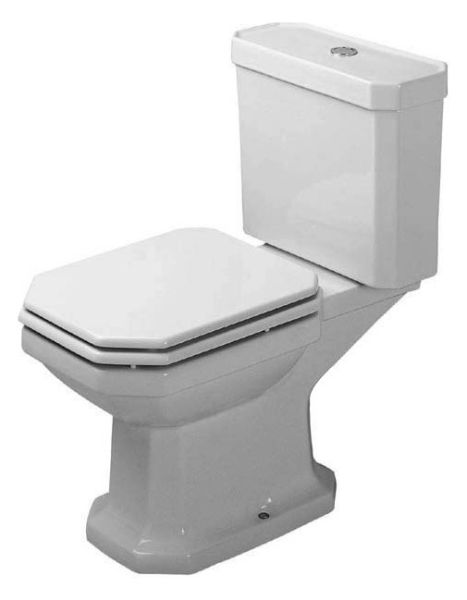 Duravit Serie 1930 Stand-WC für Kombination, Tiefspüler, Abgang senkrecht, weiß