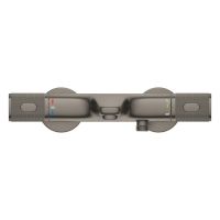 Vorschau: Grohe Grohtherm 1000 Performance Thermostat-Wannenarmatur, hard graphite gebürstet