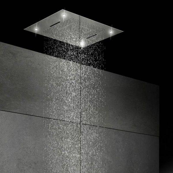 Steinberg Sensual Rain Regenbrause 60x80cm mit LED-Beleuchtung, edelstahl poliert