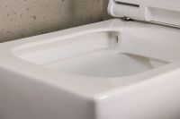 Vorschau: Duravit Viu Wand-WC 48x37cm, eckig, WonderGliss, rimless, Durafix, weiß