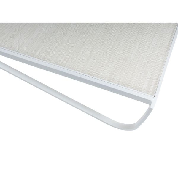 KETTLER DINING DIAMOND Stapelliege weiß matt beige 0103914-5800