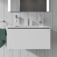 Vorschau: Duravit L-Cube Waschtischunterschrank wandhängend 82x39cm mit 1 Schublade für ME by Starck 234283