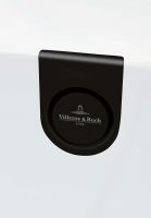 Vorschau: Villeroy&Boch Wasserzulauf integriert in Überlauf, max. Wasserdurchfluss 20 l/min, black matt