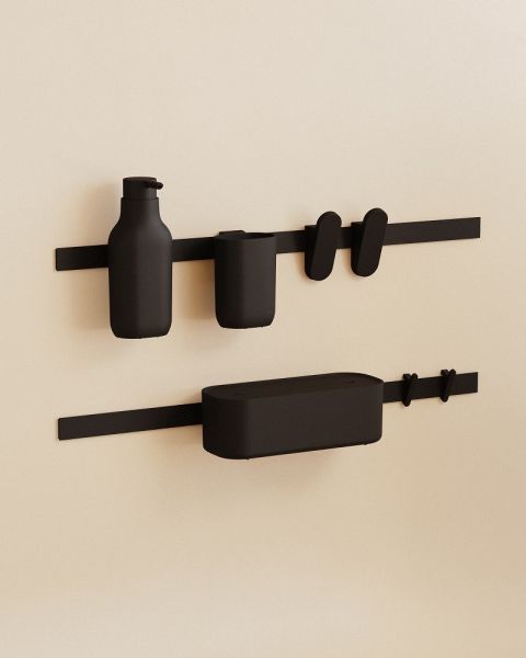 Cosmic Alife komplettes 11-teiliges modulares Küchenset, schwarz matt