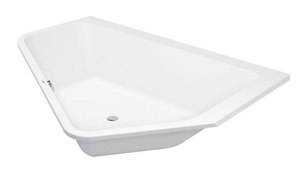 Duravit Paiova 5 Eck-Einbau-Badewanne 190x140cm, Ecke rechts, weiß