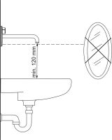 Vorschau: Hansa Hansaelectra Fertigset für Waschtisch-Batterie 3V, Bluetooth, Ausladung 245mm, chrom