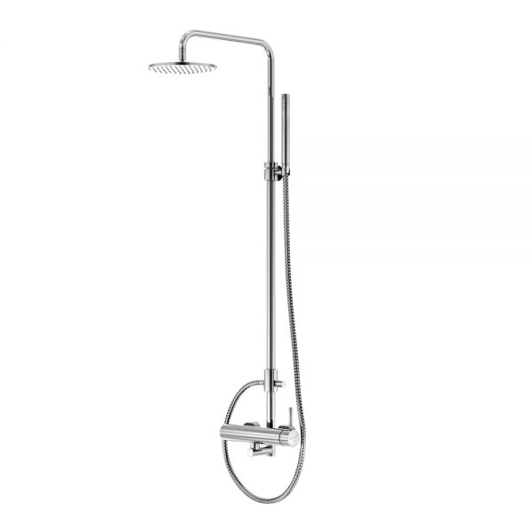 Steinberg Brauseset mit Einhebelmischer, Regenbrause u. Handbrause, Easy Clean