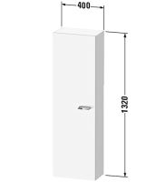 Vorschau: Duravit XBase Halbhochschrank mit 1 Tür 40x132cm