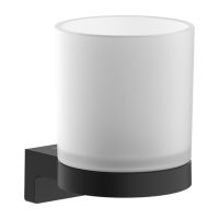 Vorschau: hansgrohe AddStoris S Zahnputzbecher, schwarz matt