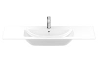 Vorschau: Duravit XBase Badmöbel-Set 123cm mit ME by Starck Waschtisch und Spiegelschrank