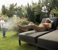 Vorschau: KETTLER PURE Daybed/ Doppel- Liege Sunbrella®, anthrazit/ sooty 0107009-7000