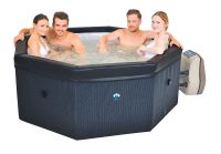 Vorschau: NetSpa Octopus Schaumstoff Whirlpool für 4-6 Personen, achteckig