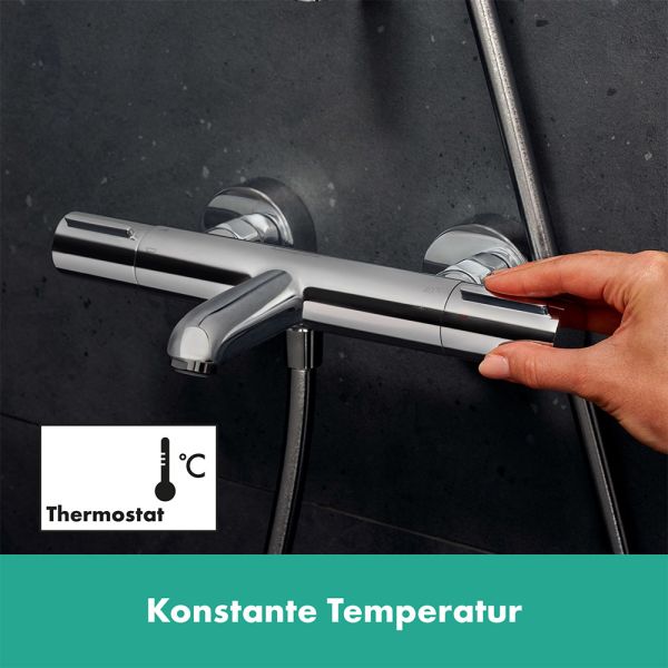 hansgrohe Ecostat Element Wannenthermostat Aufputz