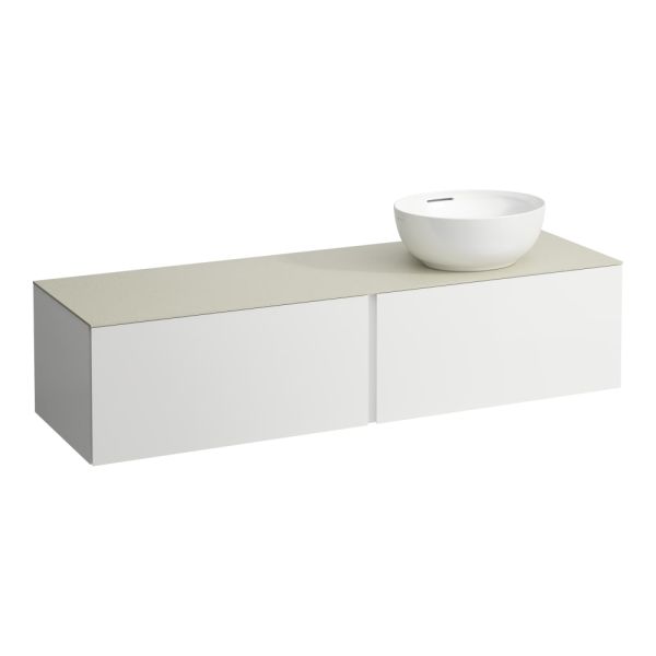 Laufen IL BAGNO ALESSI One Schubladenelement 1600 Ausschnitt rechts, zu WT H81897 5/6/7/8