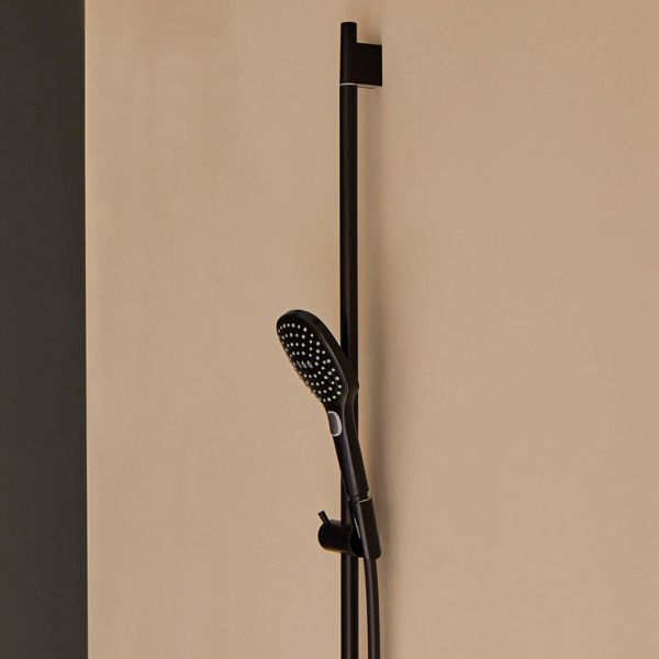 hansgrohe Raindance Select E Handbrause 120 3jet PowderRain, EcoSmart, schwarz matt
