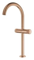 Vorschau: Grohe Atrio 2-Griff-Waschtischarmatur XL-Size für Aufsatzbecken, Knopfbetätigung